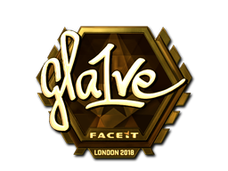 印花 | gla1ve（金色）| 2018年伦敦锦标赛