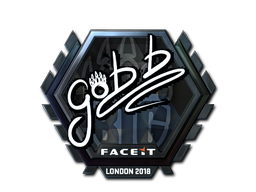 Наклейка | gob b (металлическая) | Лондон 2018