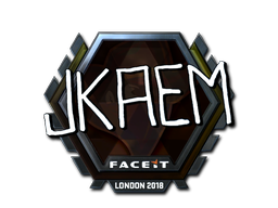 Наклейка | jkaem (металлическая) | Лондон 2018
