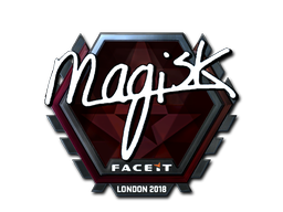 Наклейка | Magisk (металлическая) | Лондон 2018