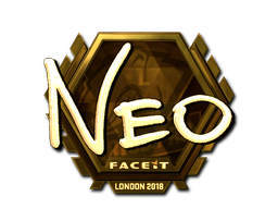 印花 | NEO（金色）| 2018年伦敦锦标赛