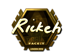 印花 | Rickeh（金色）| 2018年伦敦锦标赛