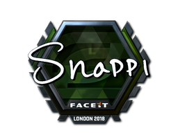 Наклейка | Snappi (металлическая) | Лондон 2018