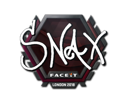 Наклейка | Snax | Лондон 2018
