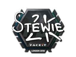 Наклейка | Stewie2K | Лондон 2018