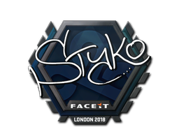 Наклейка | STYKO | Лондон 2018