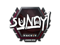 Наклейка | suNny | Лондон 2018