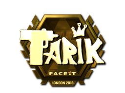 印花 | tarik（金色）| 2018年伦敦锦标赛