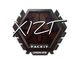 Наклейка | Xizt | Лондон 2018