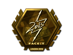 印花 | Zeus（金色）| 2018年伦敦锦标赛