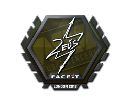 Наклейка | Zeus | Лондон 2018