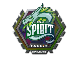 Наклейка | Team Spirit (голографическая) | Лондон 2018