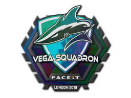Наклейка | Vega Squadron (голографическая) | Лондон 2018