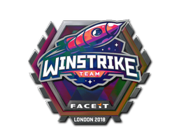Наклейка | Winstrike Team (голографическая) | Лондон 2018