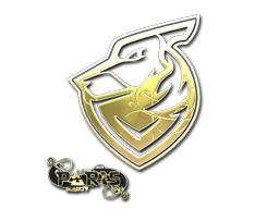 Sticker | Grayhound Gaming (Gold) | Paris 2023