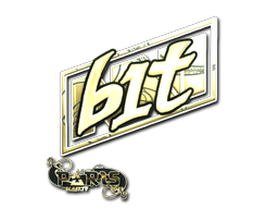 Sticker | b1t (Gold) | Paris 2023