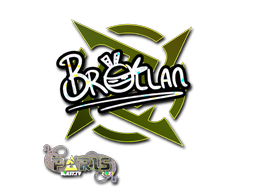 Sticker | Brollan (Glitter) | Paris 2023