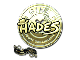 Sticker | hades (Gold) | Paris 2023