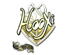 Sticker | HooXi (Gold) | Paris 2023