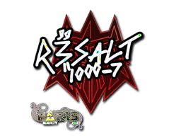 Sticker | r3salt (Glitter) | Paris 2023