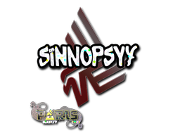 Sticker | sinnopsyy (Glitter) | Paris 2023