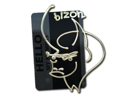 Sticker | Hello PP-Bizon (Gold)