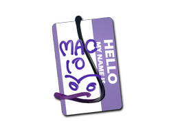 Sticker | Hello MAC-10