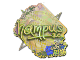 Sticker | hampus (Holo) | Rio 2022