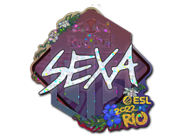 Sticker | nexa (Glitter) | Rio 2022
