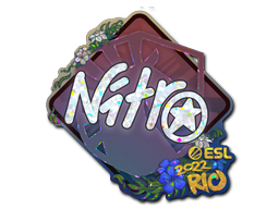 Sticker | nitr0 (Glitter) | Rio 2022