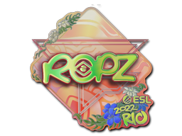 Sticker | ropz (Holo) | Rio 2022