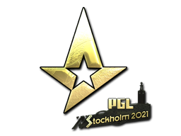 Наклейка | Astralis (Gold) | Stockholm 2021