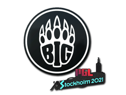 Наклейка | BIG | Stockholm 2021