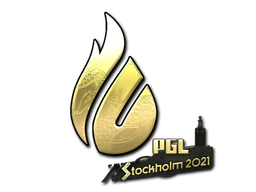 Наклейка | Copenhagen Flames (Gold) | Stockholm 2021