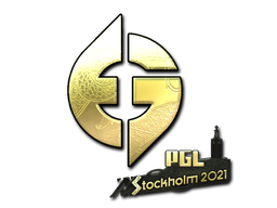Наклейка | Evil Geniuses (Gold) | Stockholm 2021