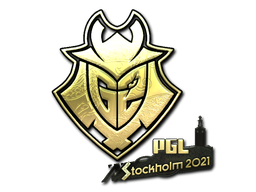 Наклейка | G2 Esports (Gold) | Stockholm 2021