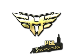 Наклейка | Heroic (Gold) | Stockholm 2021