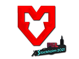 Наклейка | MOUZ (Foil) | Stockholm 2021