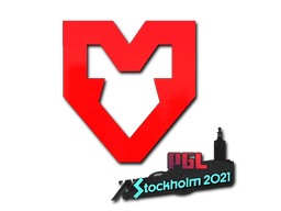 Наклейка | MOUZ | Stockholm 2021