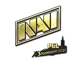 Наклейка | Natus Vincere (Gold) | Stockholm 2021