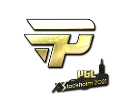 Наклейка | paiN Gaming (Gold) | Stockholm 2021