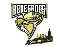 印花 | Renegades （金色） | 2021年斯德哥尔摩锦标赛