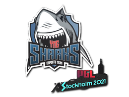 Наклейка | Sharks Esports | Stockholm 2021