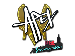 Наклейка | apEX | Стокгольм 2021