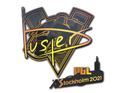 Наклейка | buster (голографическая) | Стокгольм 2021