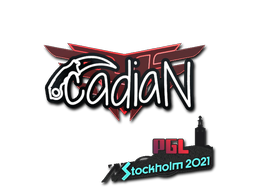 Наклейка | cadiaN | Стокгольм 2021