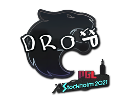 Наклейка | drop | Стокгольм 2021