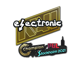 Наклейка | electroNic | Стокгольм 2021