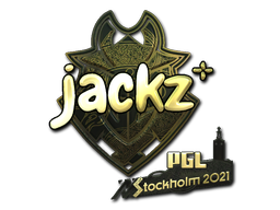 印花 | JACKZ（金色）| 2021年斯德哥尔摩锦标赛