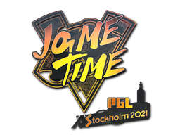 Наклейка | Jame (голографическая) | Стокгольм 2021